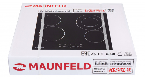 Электрическая варочная панель MAUNFELD EVCE.594F.D-BK