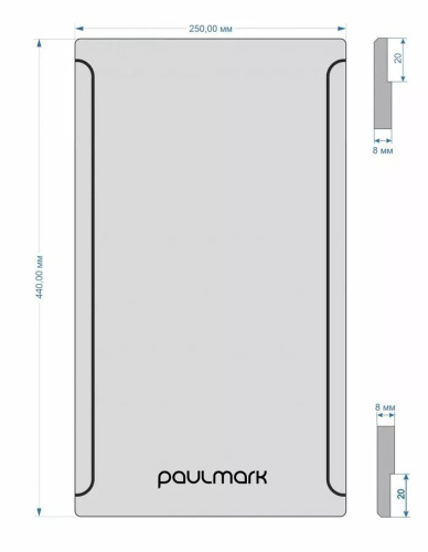 Разделочная доска PAULMARK PLATTE 440 Pl440-SD