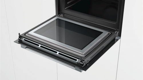Духовой шкаф с функцией СВЧ и  пара BOSCH HNG6764S6