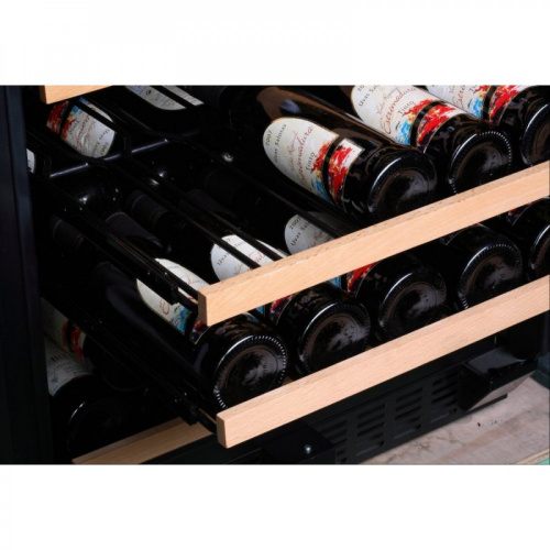 Встраиваемый винный шкаф DUNAVOX DX-166.428DBK