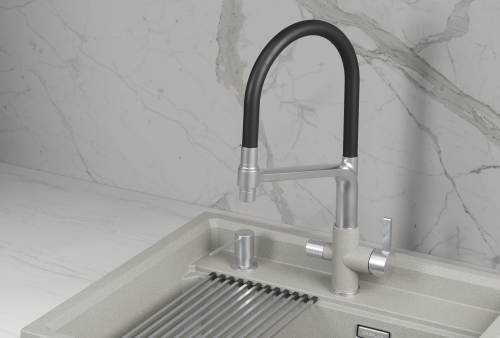 Смеситель GRANULA 5083, БАЗАЛЬТ