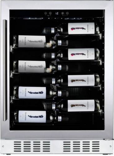 Встраиваемый винный шкаф DUNAVOX DAU-40.138SS