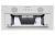 Вытяжка MAUNFELD TRAPEZE 602IG WHITE
