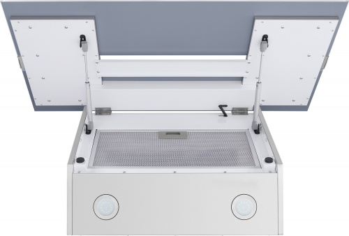 Вытяжка MAUNFELD MERSEY 90 INOX GLASS WHITE