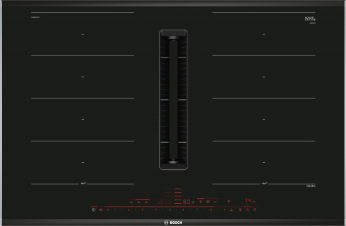Индукционная варочная панель с вытяжкой BOSCH PXX875D67E
