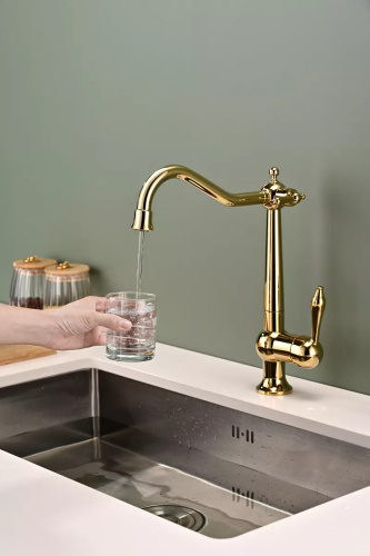 Смеситель PAULMARK RETRO Re213226-G