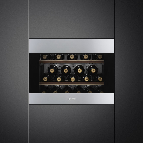 Встраиваемый винный шкаф SMEG CVI320XE