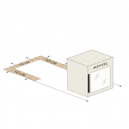 Винный шкаф MEYVEL MV12-SF2