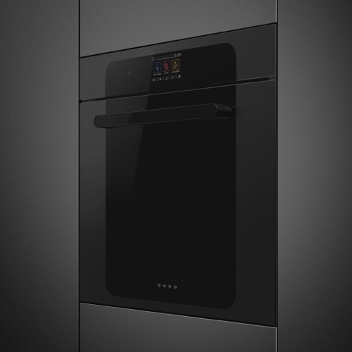 Духовой шкаф с свч и паром SMEG SO6204APB