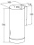Вытяжка  MEFERI TUBE35WH COMFORT