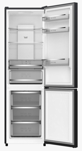 Холодильник с инвертором MEFERI MFR185BK TOTAL NO FROST COMBI ULTRA