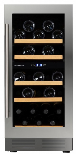 Встраиваемый винный шкаф DUNAVOX DAUF-32.78DSS