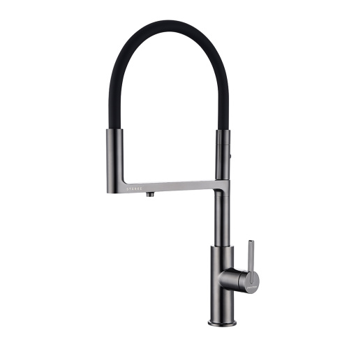 Смеситель PAULMARK TORNADO To213402-GB, черный глянцевый