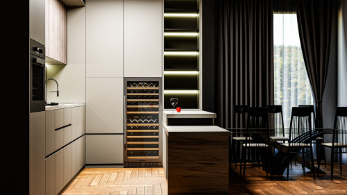 Встраиваемый винный шкаф MEYVEL MV116-KST2