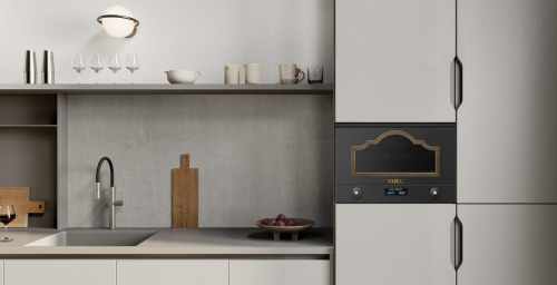Встраиваемая микроволновая печь SMEG MP722AO