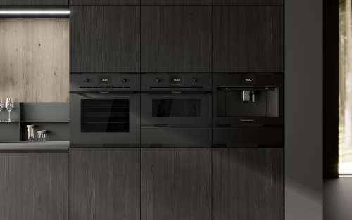 Компактный духовой шкаф с свч Kuppersbusch CBM 6330.0 KSM6 MattBlack