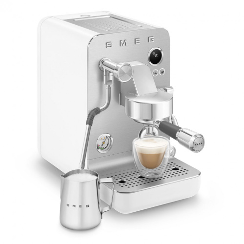 Кофемашина-эспрессо SMEG EMC02WHMEU