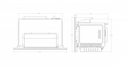 Встраиваемая микроволновая печь KORTING KMI 928 GN