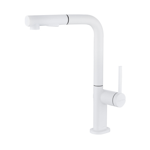 Смеситель PAULMARK NEO Ne214419-431, белый матовый