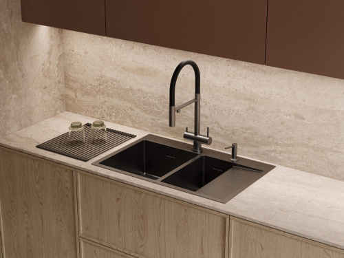 Cмеситель OMOIKIRI KANTO GM-BL