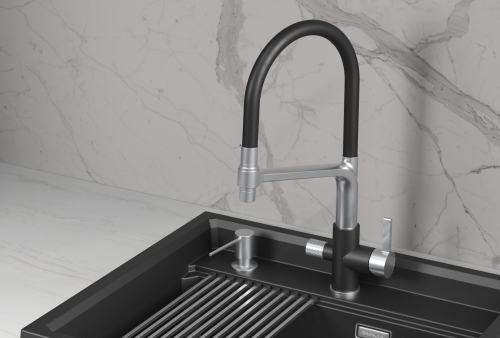 Смеситель GRANULA 5083, ШВАРЦ