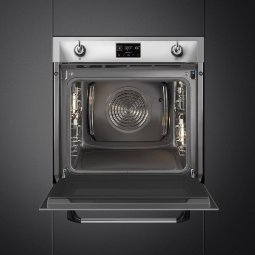 Духовой шкаф  с пароувлажнением SMEG SOP6902S2PX