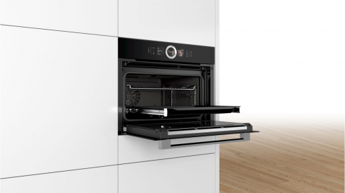 Компактный паровой духовой шкаф  BOSCH CSG656RB7