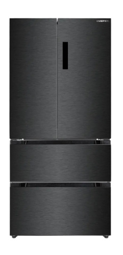 Холодильник MEFERI MFR83BLACK IX TOTAL NO FROST FRENCH DOOR COMFORT