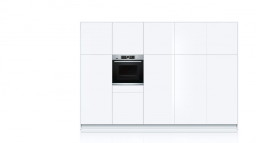 Духовой шкаф с функцией СВЧ и  пара BOSCH HNG6764S6
