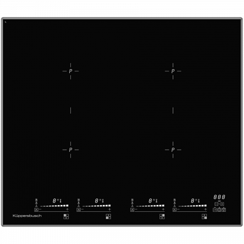 Индукционная варочная панель KUPPERSBUSCH KI 6800.0 SF