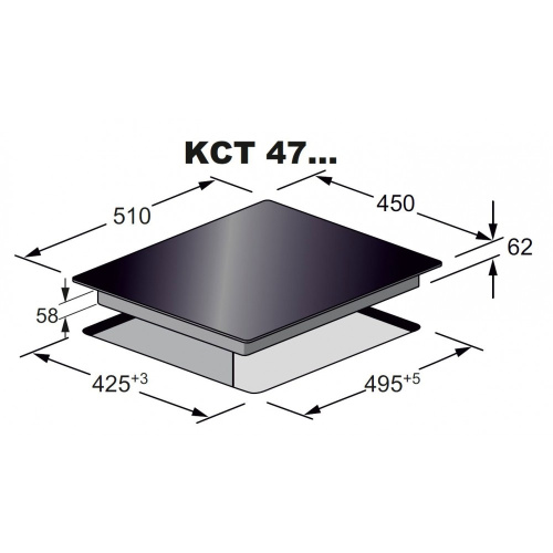 Индукционная варочная панель KAISER KCT 4795 FI AD