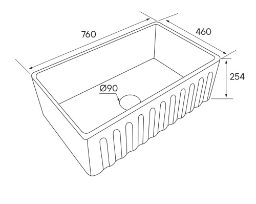Мойка PAULMARK GLAMP 76 DUO PM087646-AN