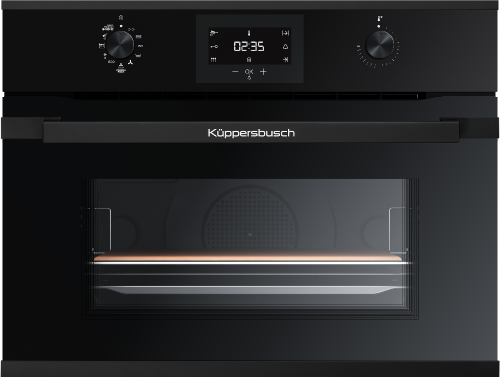 Компактный духовой шкаф с паром KUPPERSBUSCH CBP 6332.0 S5 Black Velvet