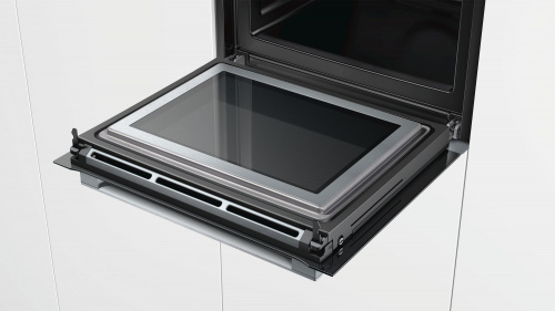 Духовой шкаф с функцией СВЧ BOSCH HMG636RS1