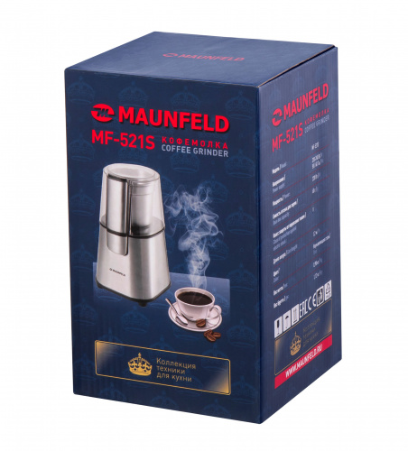 Кофемолка MAUNFELD MF-521S