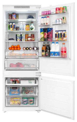 Встраиваемый холодильник MEFERI MBR193 XL TOTAL NO FROST COMFORT