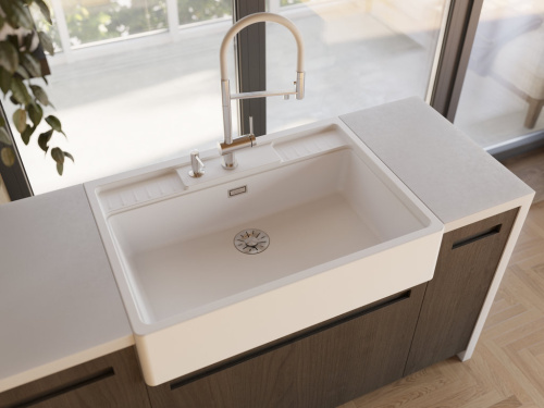 Мойка OMIKIRI Kinokawa 90-WH белый