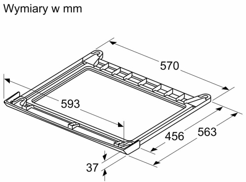 Соединительный элемент без выдвижной полки Bosch WTZ2751X