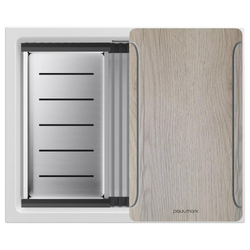 Мойка PAULMARK LUMI-MULTI SINK 55 UNI LU-MULTI 55-WH