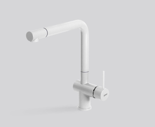 Смеситель FALMEC ISEO CORNER WHITE