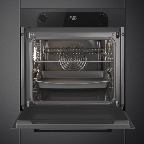 Духовой шкаф с пароувлажнением SMEG SO6201S2B