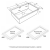 Мойка PAULMARK NEXT 74 UNI PM217444-MBN матовый черный