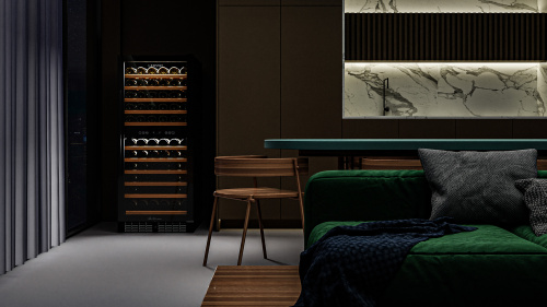 Встраиваемый винный шкаф MEYVEL MV116-KBT2