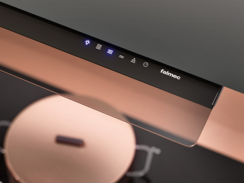 Вытяжка FALMEC VIRGOLA TOUCH BLACK 600 мм