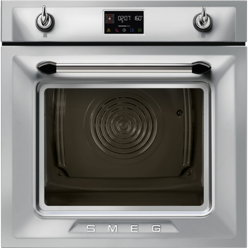 Духовой шкаф  с пароувлажнением SMEG SOP6902S2PX
