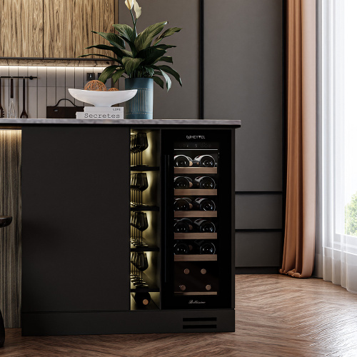Встраиваемый винный шкаф MEYVEL MV19-KBT1