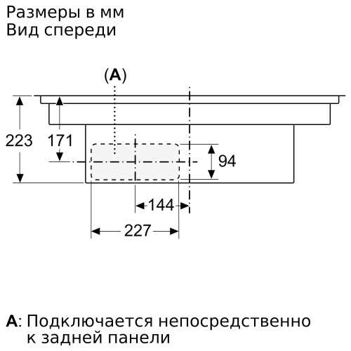 Индукционная варочная панель с вытяжкой BOSCH PXX875D67E