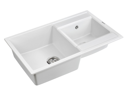 Мойка PAULMARK TANDEM PM238250-WH, белый