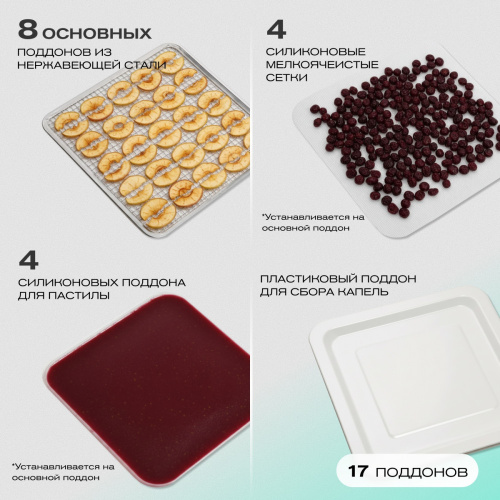 Дегидратор MEYVEL MDH8-1S (Black)