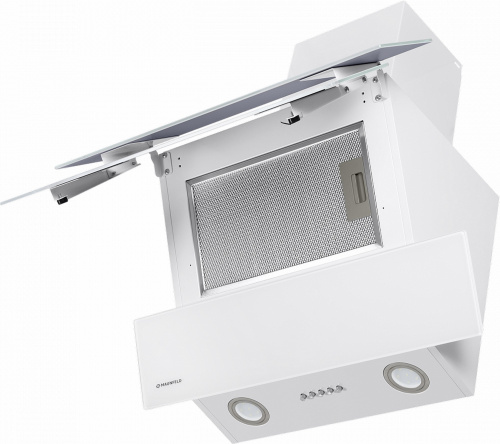 Вытяжка MAUNFELD CASCADA PUSH 60 GLASS WHITE